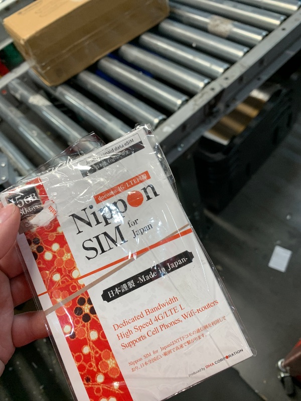 Photo 1 of [eSIM] Japan Data Only SIM 180 Days | 15GB High-Speed 4G LTE + Unlimited Data at Reduced Speed | No Roaming Needed for Faster, Safer Access | Hotspot tethering Supported | Docomo | Made in Japan