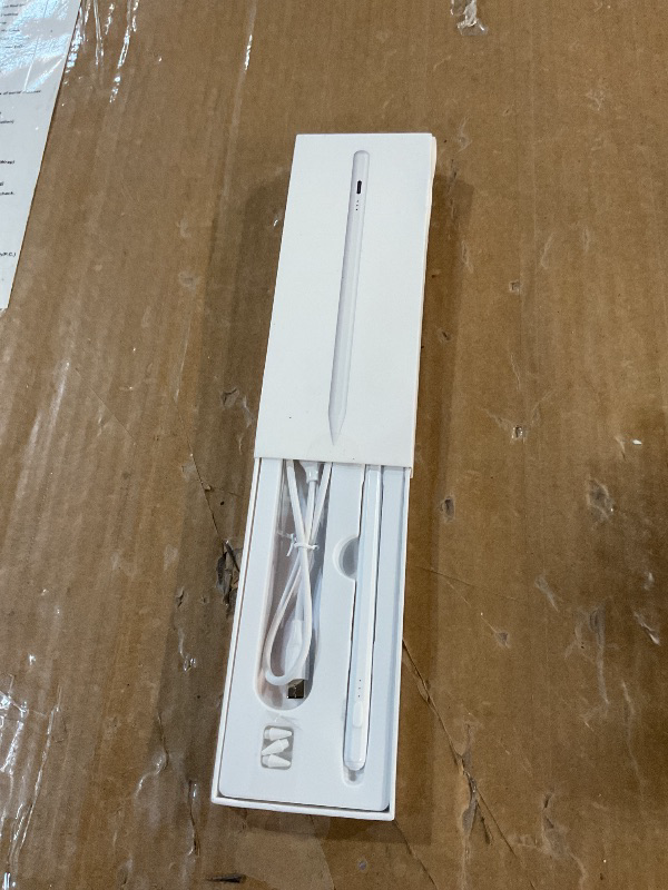 Photo 1 of Stylus Pen for iPad Pencil 10th Generation, 13 Mins Fast Charging Apple Pencil with Palm Rejection & Tilt Sensitivity, Compatible w iPad 6/7/8/9/10/11, Pro 11"/12.9"/ M4, Air 3/4/5/M2/M3, Mini 5/6