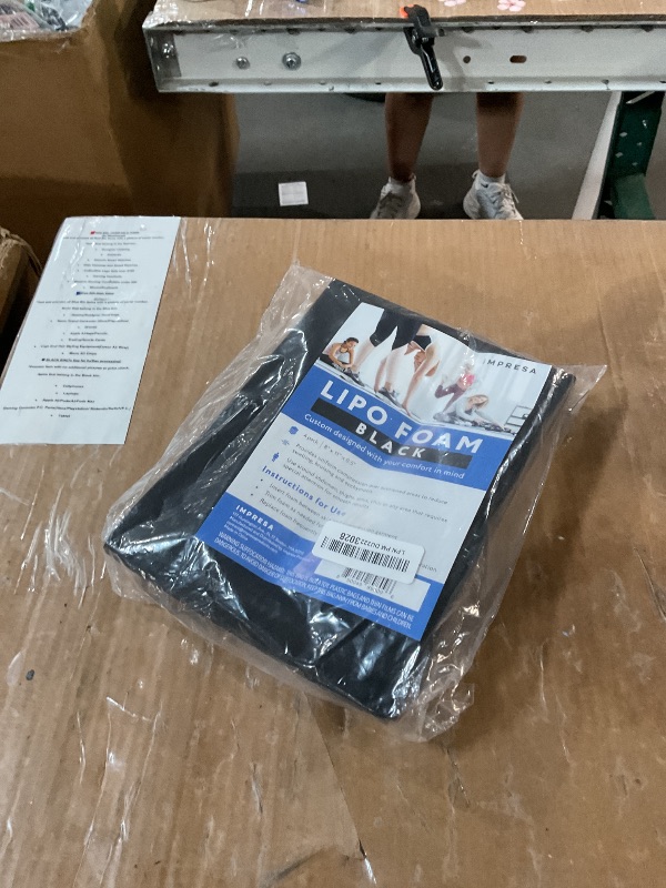 Photo 1 of [4 Pack] Impresa Black Lipo Foam - Post Surgery Liposuction Foam for Use with Post Liposuction Surgery Compression Garments