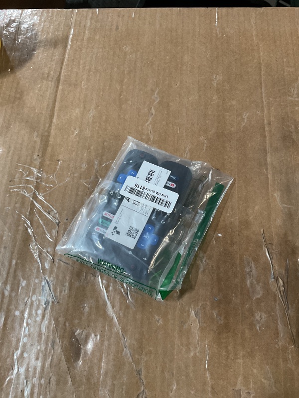 Photo 1 of (Pack of 2) Replacement-Remote-Control for Roku-TV,Compatible for TCL Roku/Hisense Roku/Onn Roku/Philips Roku Smart TVs(Not for Roku Stick and Box)