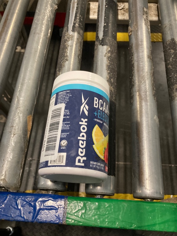 Photo 1 of **best by 8/2026**Reebok REECover Amino Acids + Electrolytes | 8g EAAs, 5g BCAAs, Hydration Matrix | Muscle Recovery, Strength | Post-Workout Support | 30 Servings | Strawberry Lemonade