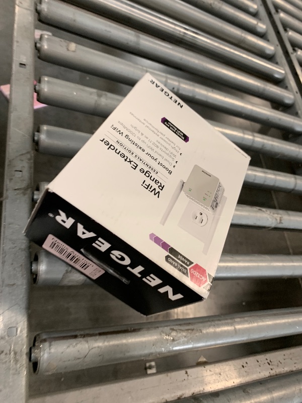 Photo 1 of NETGEAR Dual-Band WiFi 5 Range Extender (EX6170) – Coverage up to 1,500 sq. ft., 25 Devices with AC1200 (up to 1200Mbps Speed) – Wireless Signal Booster & Repeater - Compact Wall Plug Design – White