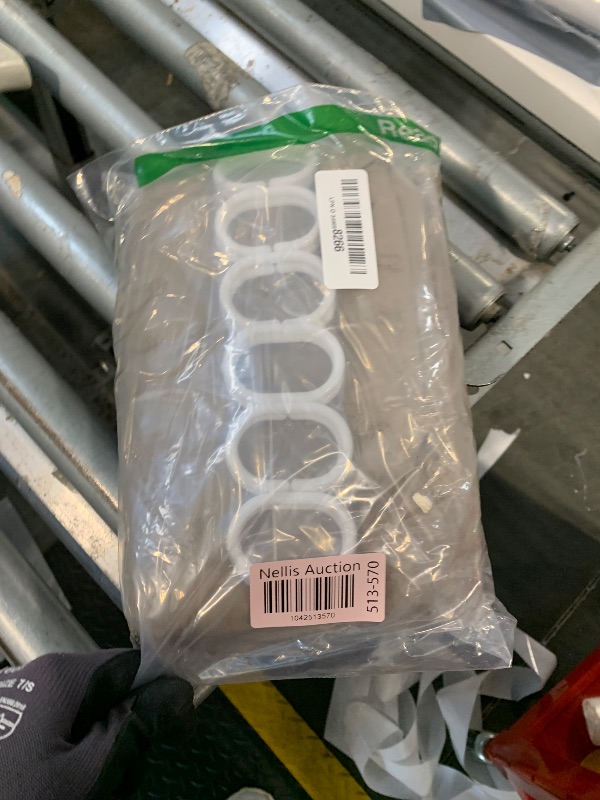 Photo 1 of Siiluminisoy Boho Farmhouse Shower Curtain Woven Fabric Khaki Shower Curtain, 72 x 72 Tufted Chevron Textured Striped Modern Minimalist Cloth Shower Curtain for Bathroom