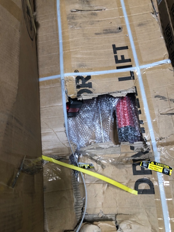 Photo 1 of VEVOR Drywall Lift, 16ft Drywall Panel Hoist, Drywall Rolling Lifter of 150lb Load Capacity Lifting Tool, Steel Material with Telescopic Arm & 3 Lockable Wheels, 48 x 192 Inch Plasterboard Size