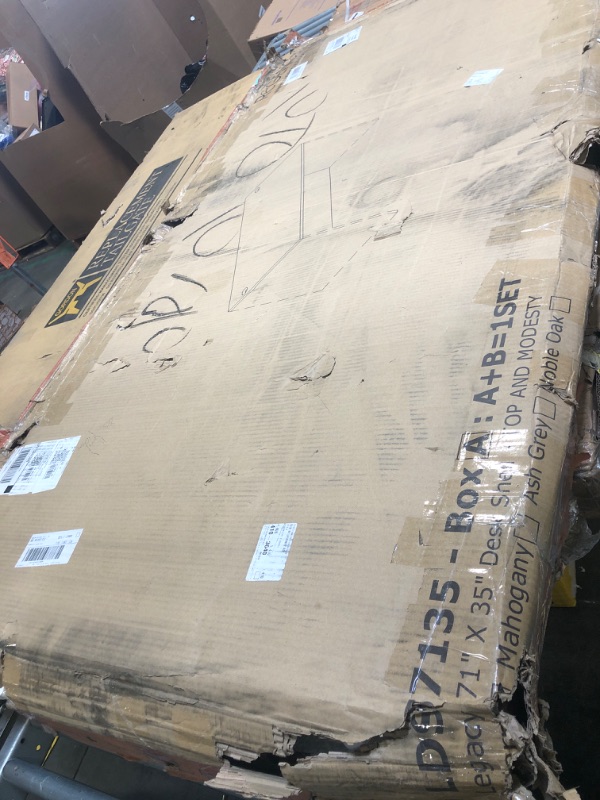Photo 1 of **MISSING PARTS** BOX 1 OF 2**Regency Desk Shell Legacy, 71", Cherry