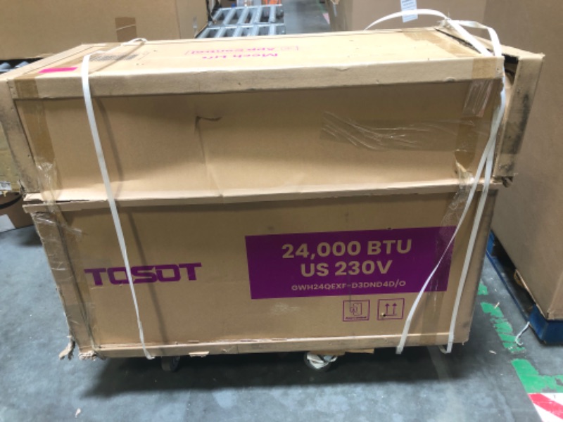Photo 1 of **PARTS ONLY *TOSOT 24,000 BTU Mini Split Air Conditioner, WiFi Enabled Ductless Inverter AC Unit Heating System, Compatible with Alexa-22 SEER2 230V, White