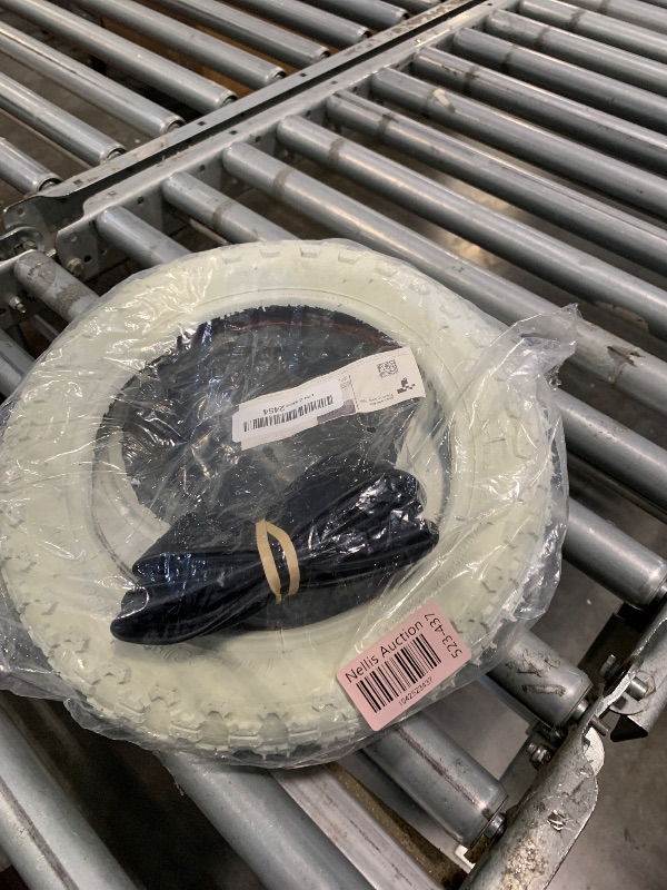 Photo 1 of (2 Sets) 12” x 2.125 Kids Bike Replacement White Tires and Tubes - Compatible with Most 12”-12.5” Kids Bikes Like RoyalBaby, Schwinn, and Dynacraft - Made from BPA/Latex Free Butyl Rubber