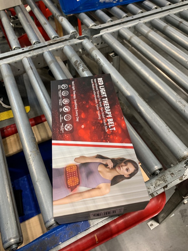 Photo 1 of Red Light Therapy Belt, Infrared Light Therapy for Body, Wearable Wrap with Timer for Back Shoulder Waist Muscle Pain Relief, Improve Joint Inflammation, Red Light Therapy for Body