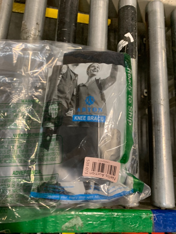 Photo 1 of    A BYON Knee Brace for Men & Women Meniscus Tear, Plus Size Knee Support with Dual Side Stabilizers & Crossed Compression Straps for Knee Pain Relief, ACL, Arthritis and Post-Surgery Recovery (FSA/HSA Eligible) - Please Check How To Size Video