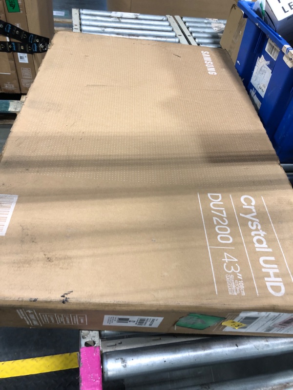 Photo 1 of SAMSUNG 43-Inch Class Crystal UHD 4K DU7200 Series HDR Smart TV w/Object Tracking Sound Lite, PurColor, Motion Xcelerator, Mega Contrast, Q-Symphony (UN43DU7200, 2024 Model)
