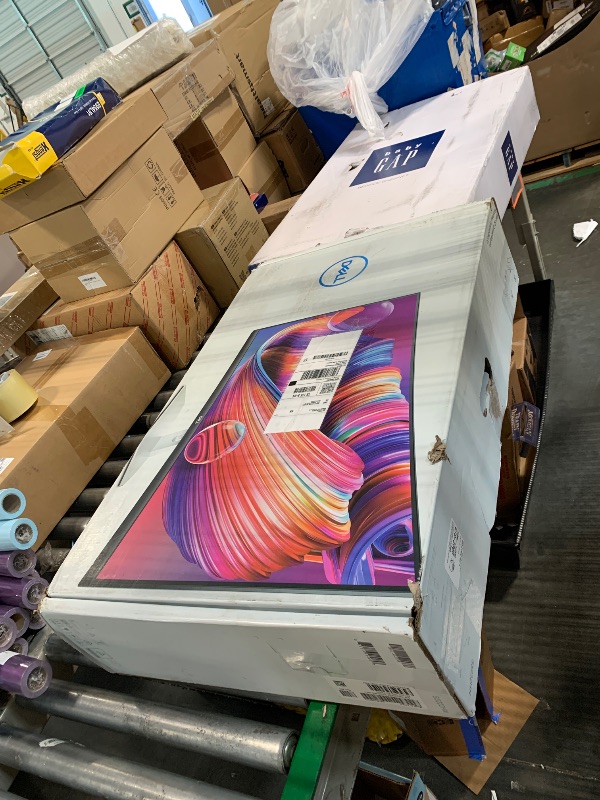Photo 1 of ** MISSING POWER CORD, NOT TESTED**
Dell S3222HN Curved Monitor - 31.5-inch FHD (1920x1080) 75Hz 4Ms 1800R Curved Display, HDMI Connectivity, AMD FreeSync Technology, Tilt Adjustability - Silver