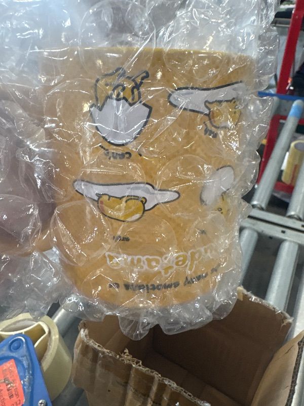Photo 1 of **THE PRINT ON THE MUG IS UPSIDE DOWN** Silver Buffalo Sanrio The Many Emotions of Gudetama Lazy Egg Ceramic Mug, 20 Ounces.. 
