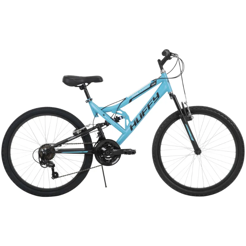 Photo 1 of ** chains are locked**
Huffy 24" Trail Runner Mountain Bike, Fits Riders 4'8" - 5'8", Teal, Adult, Women's
