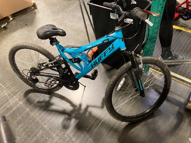 Photo 1 of ** chains are locked**
Huffy 24" Trail Runner Mountain Bike, Fits Riders 4'8" - 5'8", Teal, Adult, Women's
