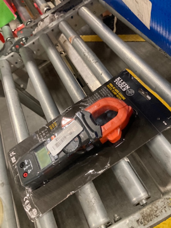 Photo 1 of Klein Tools CL120 Digital Clamp Meter, Auto-Ranging 400 Amp AC, AC/DC Voltage, Resistance, Continuity, Non-Contact Voltage Tester Detection