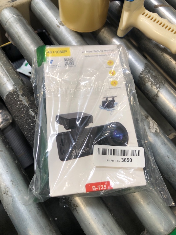 Photo 1 of  *** USED *** 4K Dash Cam Front and Rear, WiFi Dash Cam with 64GB Card, 4K+1080P Dash Camera for Cars, WiFi Car Camera with App Control, 1.47" Screen DashCam with 24H Parking Monitor,G-Sensor