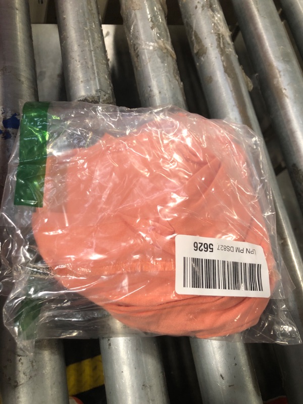 Photo 1 of Jescakoo Womens Short Sleeve Crewneck T Shirts Loose Casual Summer Tops Tees Coral XL