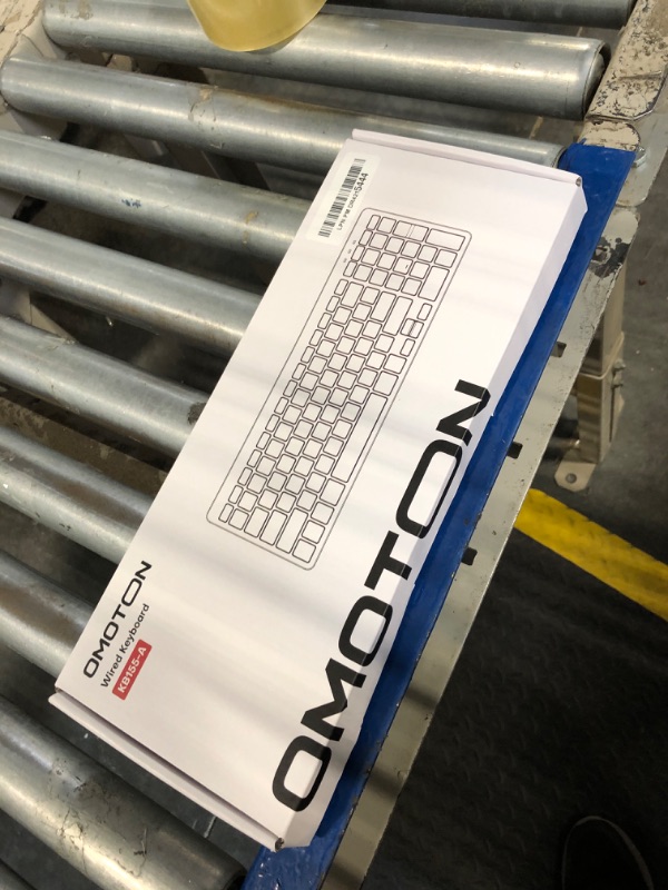 Photo 1 of OMOTON Wired Keyboard Compatible with Mac, with Dual Interface (USB and Type-C), Numeric Keypad Compatible with MacBook Pro/Air, iMac, Mac mini/Pro Laptop, Silver