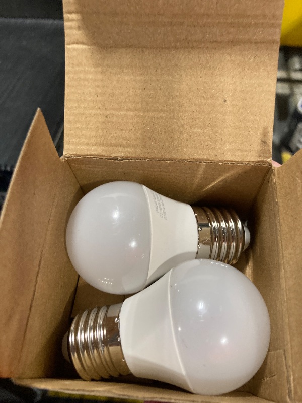 Photo 1 of Acaxin LED Refrigerator Light Bulb 4W 40Watt Equivalent, Waterproof Fridge Bulbs Replacement for Frigidaire, Freezer Bulb IP54, 120V E26 Daylight White 5000K 400 Lumen, A15 Appliance Bulb