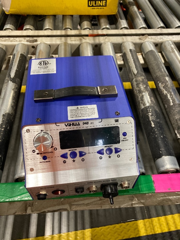 Photo 1 of **ONLY MACHINE-EVERYTHING ELSE IS MISSING**
YIHUA 948-II 4 in 1 Hot Air Rework Soldering Iron and Desoldering Suction Tin Gun Station with Suction Pick Up Pen °F /°C