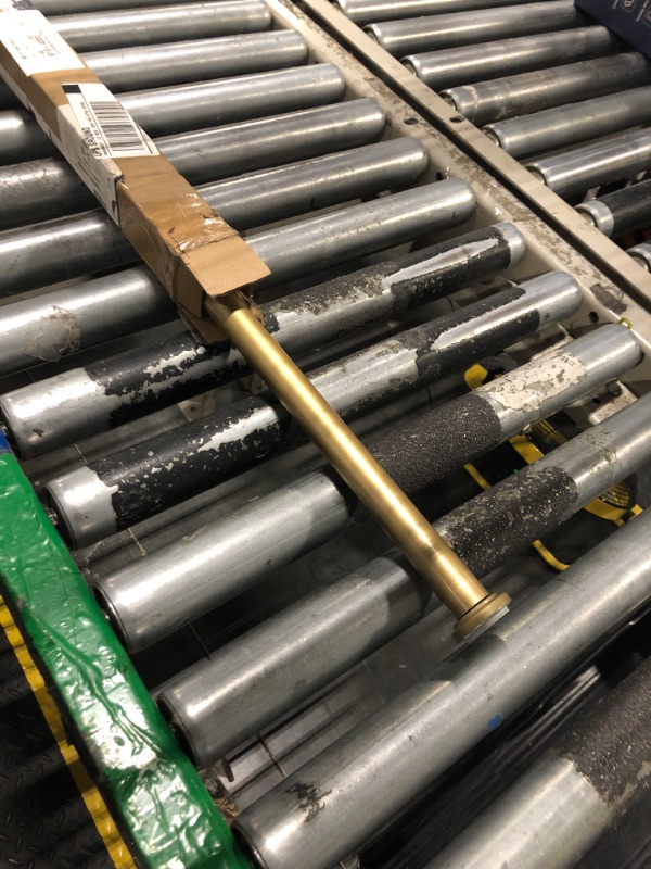 Photo 1 of   EXCLUSIVE HOME Tension Rod, Gold, Adjustable 24"-40"