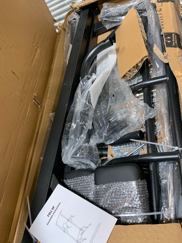 Photo 1 of DONIUZ Power Tower Pull Up Bar and Dip Station, Multi-Function Home Gym, Strength Training Fitness Equipment, Height Adjustable(DZ-580A)