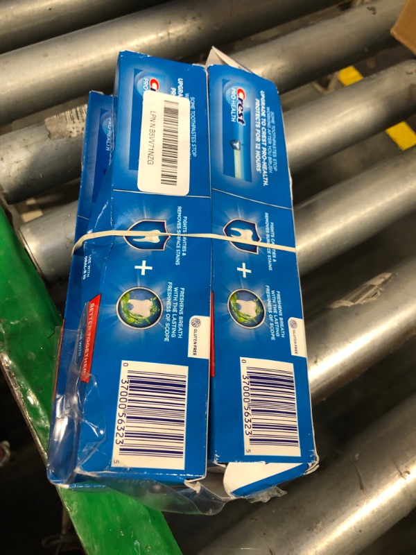 Photo 1 of Crest Whitening Plus Scope, Complete Active Fresh + Whitening Toothpaste, 5.5oz, Toothpaste Sensitive Teeth, Pack of 4