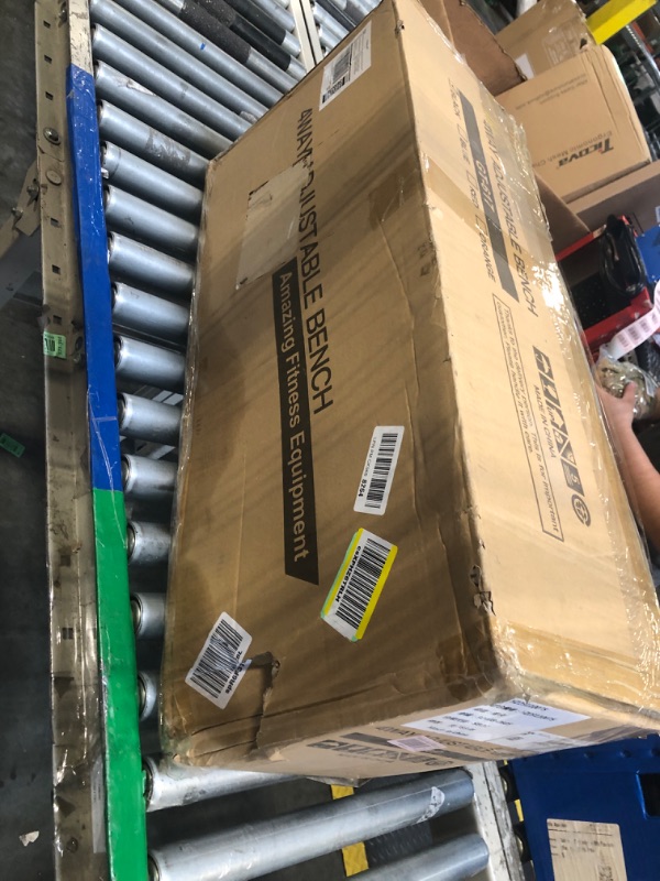 Photo 1 of BARWING 90° Adjustable Weight Bench Workout Bench, 1000 LB Heavy Duty Incline Decline Bench for Home Gym, Easy Assembly Foldable Training Lifting Bench, Ultra Short Gap New Version