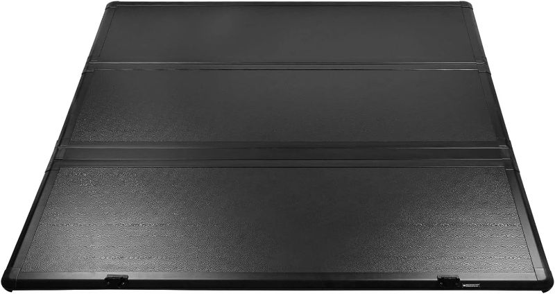 Photo 1 of  Hard Tri-Fold Style Black FRP Fiberglass Truck Bed Cover