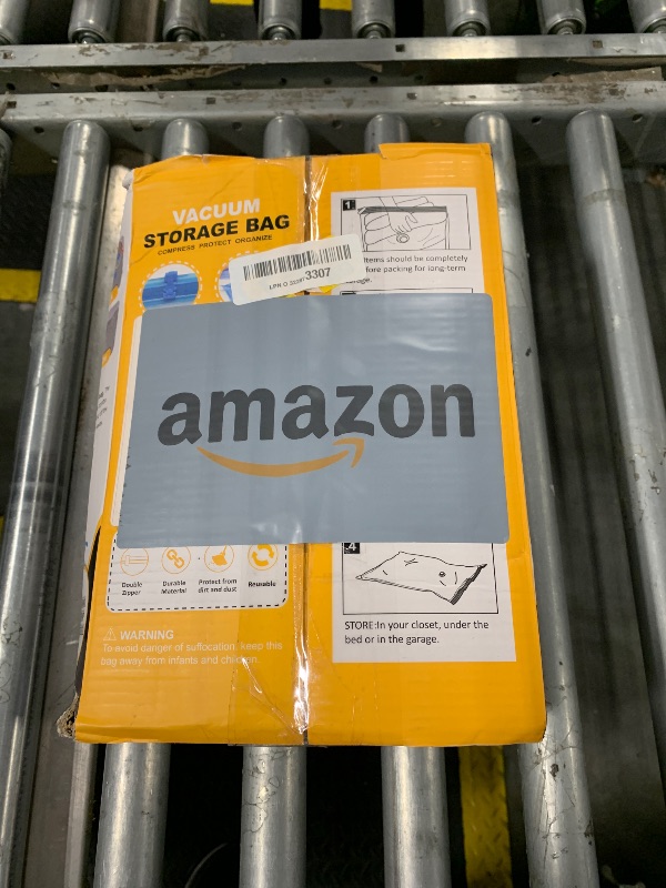 Photo 1 of 10 Jumbo Vacuum Storage Bags, Space Saver Bags Compression Storage Bags for Comforters and Blankets, Vacuum Sealer Bags for Clothes Storage, Hand Pump Included