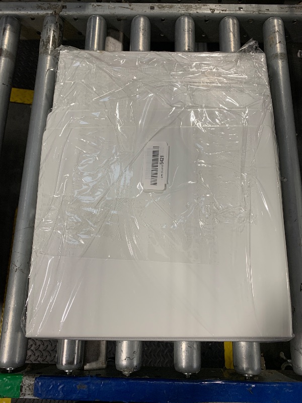 Photo 1 of 1-inch 3 Ring Binder with 2 Interior Pockets, 1'' Basic Binders Holds US Letter Size 8.5'' x 11'' Paper - Versatile Binders for Office, Home, and School Use, 6 Pack (White)
