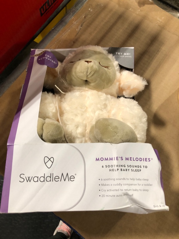 Photo 1 of SwaddleMe Mommies Melodies (Lamb) – Cry-Activated Baby Soother.. 