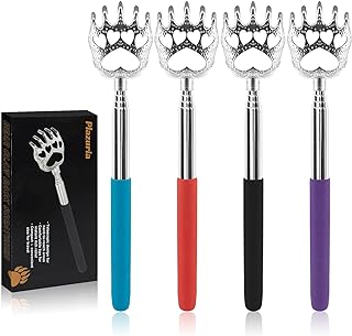 Photo 1 of  Portable Extendable Telescopic Bear Claws Metal Back Scratchers/Hand Massager/Backsla