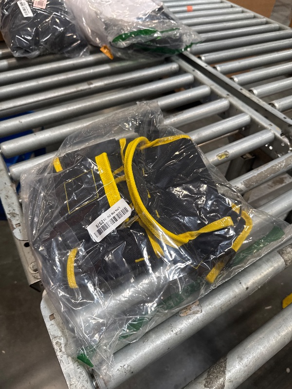 Photo 1 of UUP Magnetic Tool Belt for Men, 26 Pockets Heavy Duty Tool Pouch, Magnet Holster Nail Utility Toolbelt Detachable Adjustable Adult Waist Holder for Handyman Contractor Mechanic Plumber Roofer Dad Gift