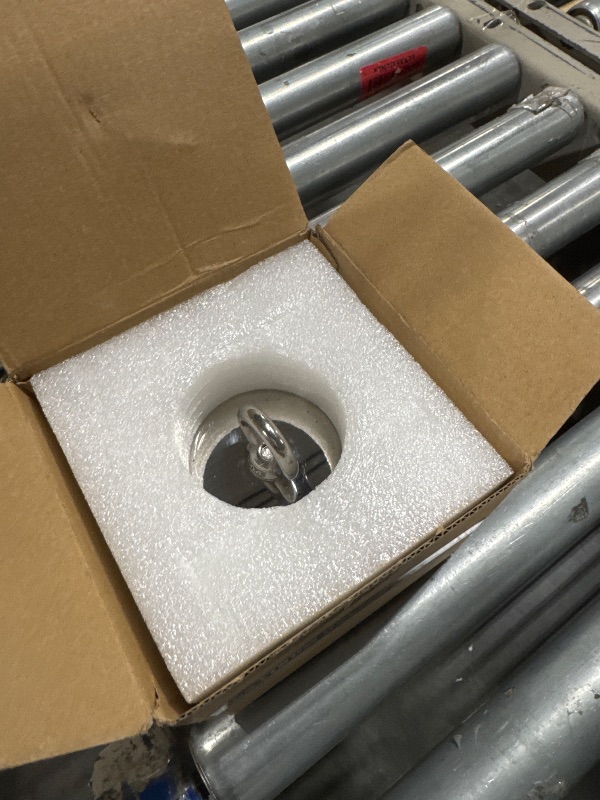 Photo 1 of 2000lb Strong 360 Degree Fishing Magnet for Magnetic Fishing, Strong Heavy Duty Neodymium N52 Magnets for Salvage Treasure Hunting in Rivers, Oceans and Lakes