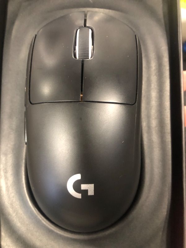 Photo 1 of **USED**Logitech G PRO X SUPERLIGHT 2 LIGHTSPEED Wireless Gaming Mouse, 8K Polling, Lightweight, LIGHTFORCE Hybrid Switches, HERO 2 Sensor, 888 IPS, 44,000 DPI, 5 Programmable Buttons,USB-C Charging, PC & Mac.