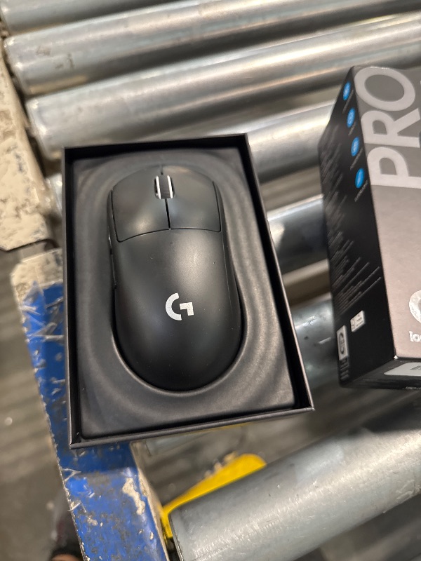 Photo 1 of **USED**Logitech G PRO X SUPERLIGHT 2 LIGHTSPEED Wireless Gaming Mouse, 8K Polling, Lightweight, LIGHTFORCE Hybrid Switches, HERO 2 Sensor, 888 IPS, 44,000 DPI, 5 Programmable Buttons,USB-C Charging, PC & Mac.