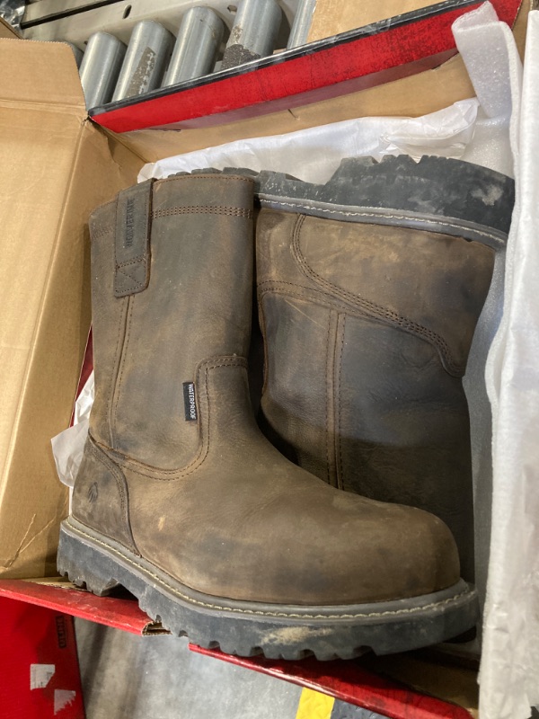 Photo 2 of ***VERY USED// NO RETURN***
WOLVERINE Men's Floorhand Waterproof 10" Steel Toe Work Boot