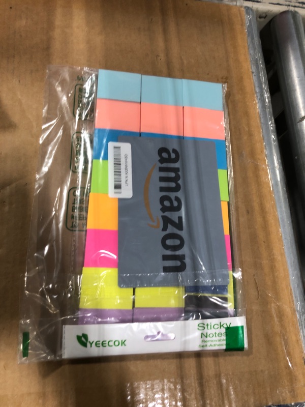 Photo 2 of (24 Pads) Sticky Notes 1.5x2 in, 8 Colors Post Self Sticky Notes Pad Its, Bright Post Stickies Colorful Sticky Notes for Office, Home, School, Meeting, 75 Sheets/pad