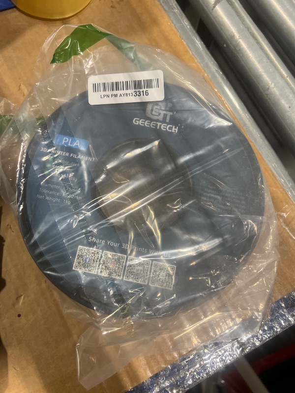 Photo 1 of **VERY USED**GEEETECH Matte PLA Filament 1.75mm,Olive Green PLA Matte 3D Printer Filament 1kg Spool (2.2lbs),Dimensional Accuracy +/- 0.02 mm,1.75 PLA Filament Matte 3D Printing Filament