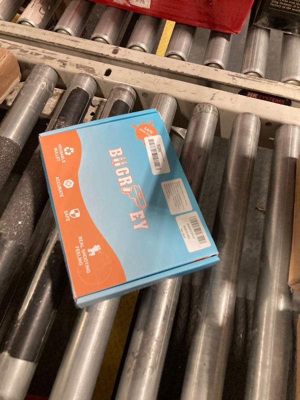 Photo 1 of Bugrtey Black Fidget Toy Gun, Automatic Shell Ejecting Toy Gun with 120 Soft Bullets, 18 Shells and 2 Magazines Toy Foam Blasters & Guns Fidget Toy, Christmas Birthday Gifts for Boys Kids Adult Age 8+