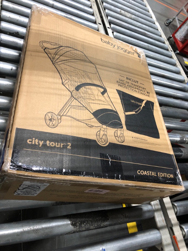 Photo 1 of ***USED*** Baby Jogger City Tour 2 Ultra-Compact Travel Stroller, Jet, Lightweight, Foldable, Ideal for Traveling
