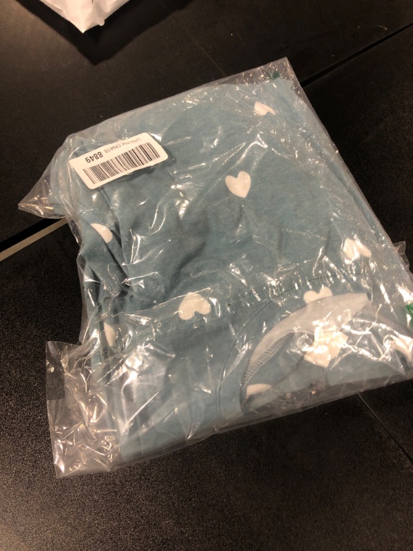 Photo 1 of **PAJAMA SET (BLUE) PANTS AND BOTTOM**
