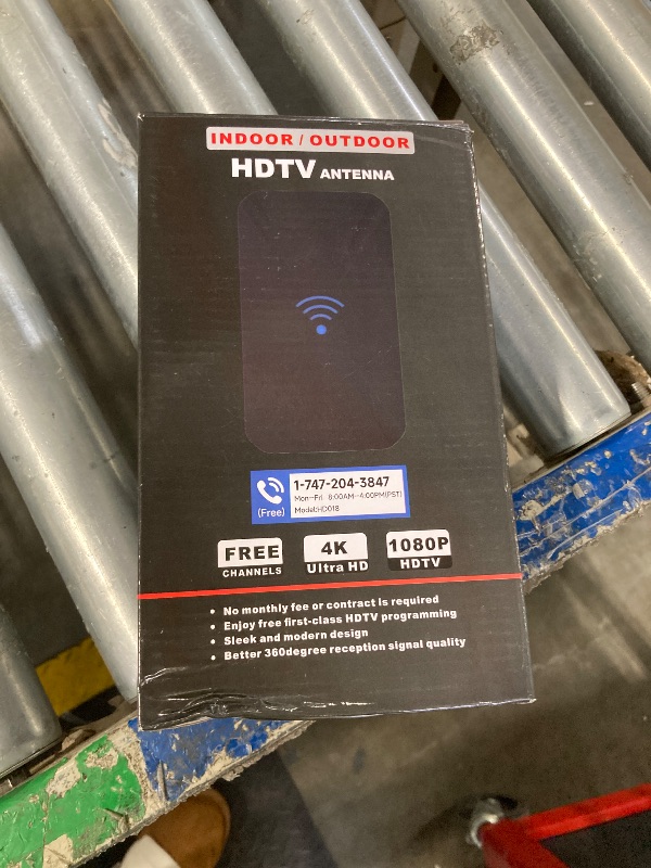 Photo 1 of 2025 Upgraded TV Antenna Indoor, 1800+ Miles Range Digital Antenna for Smart TV Indoor, HD Antenna for TV Local Channels with Amplifier, Outdoor Antenna Support 8K 4K 1080p All TVs -38FT Coax Cable