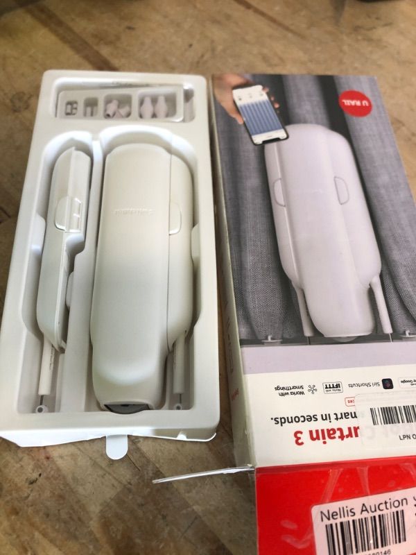 Photo 1 of SwitchBot Automatic Curtain Opener - Bluetooth Remote Control Smart Curtain with App, Upgraded High-Performance Motor, Add SwitchBot Hub to Work with Alexa, Google Home, HomeKit (Curtain 3, U Rail)