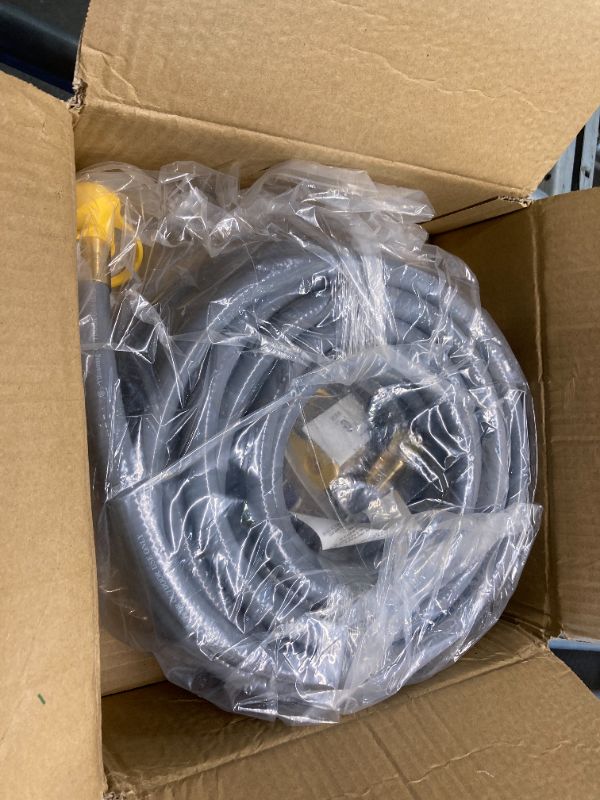 Photo 1 of 48 Feet 1/2-Inch Natural Gas Hose with Quick Connect Fitting for BBQ, Grill, Pizza Oven, Patio Heater and More NG Appliance, Propane to Natural Gas Conversion Kit - CSA Certified