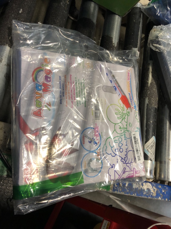 Photo 1 of Water Doodle Mat Toys for Ages 2-4, 40 X 30 Inch Large Water Painting Doodle Drawing Mat, Toddler Toys for Age 3 4 5 6 7 Year Old Girls Boys Birthday Gift, Mess Free Coloring Painting Learning Toys