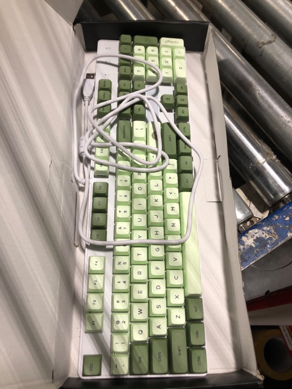 Photo 1 of AULA 99 Key Keyboard, Tri-Mode Bluetooth/2.4GHz/USB-C Cute Creamy Gaming Keyboard with Number Pad RGB Backlit, Media Knob Custom Mechanical Feel Computer Keyboard for MAC Xbox PC Gamer - Purple