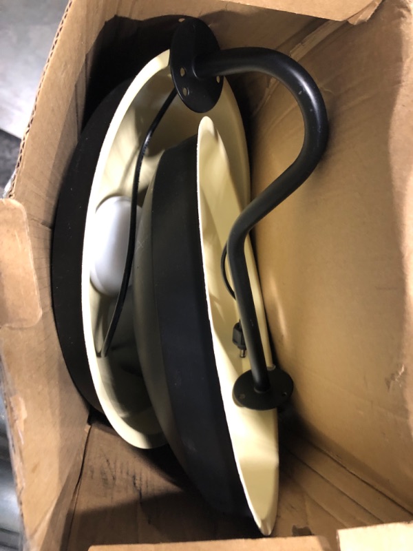 Photo 1 of pearlstar Solar Barn Light Outdoor Indoor Motion Sensor Solar Security Shed Light, Cool White Solar Flood Lights,Waterproof Dusk to Dawn Solar Barn Light for Gazebo Yard Garage Patio Camp Porch,2Pack