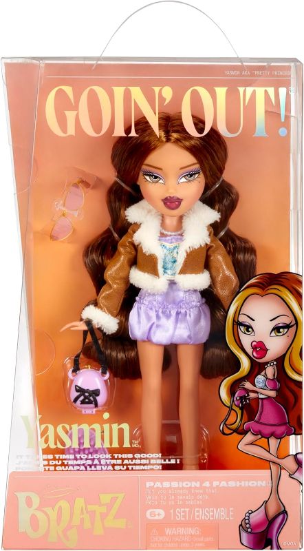 Photo 1 of ** NO CLOTHES**
Bratz Goin’ Out! Yasmin Fashion Doll with Accessories
